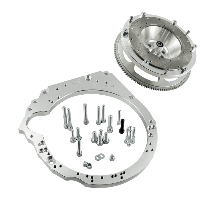 Adapter Kit Växellåda PMC Motorsport Honda K Manuell 6-växlad BMW M57n GS6-53DZ HGD JGA HGA 240mm 9.45"