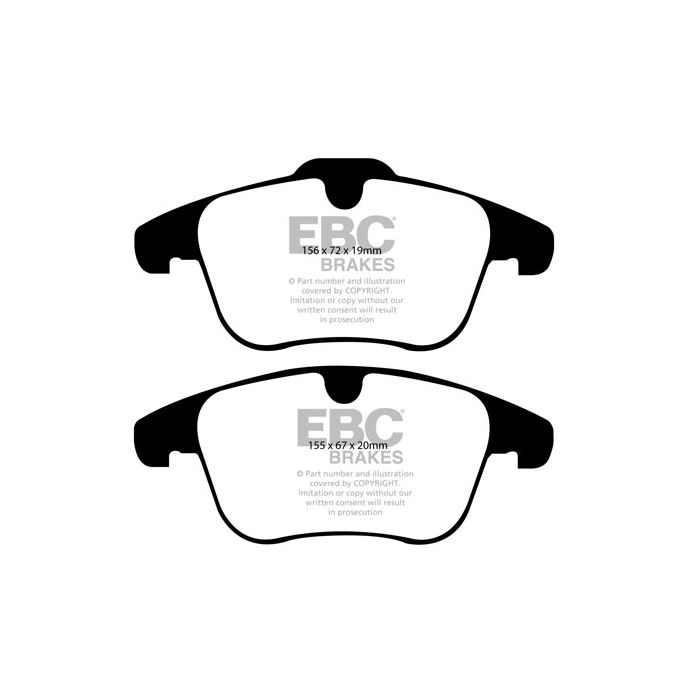 Bromsbelägg EBC Redstuff DP31932C