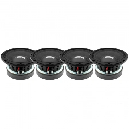 4-pack DS18 Pancadão PRO-1KP8.4, extrem 8 tums midbas